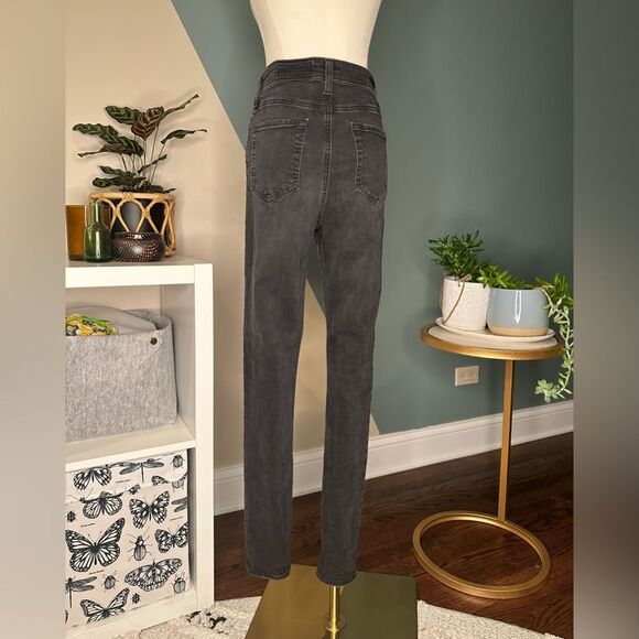 AG Adriano Goldschmied Mila Super High-Rise Skinny Jeans Washed Black Women’s 28 - Picture 4 of 11